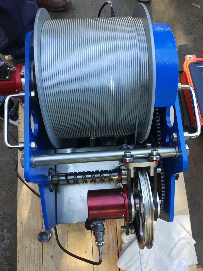 1000m Cable Pulling Winch Machine Well Logging Winch