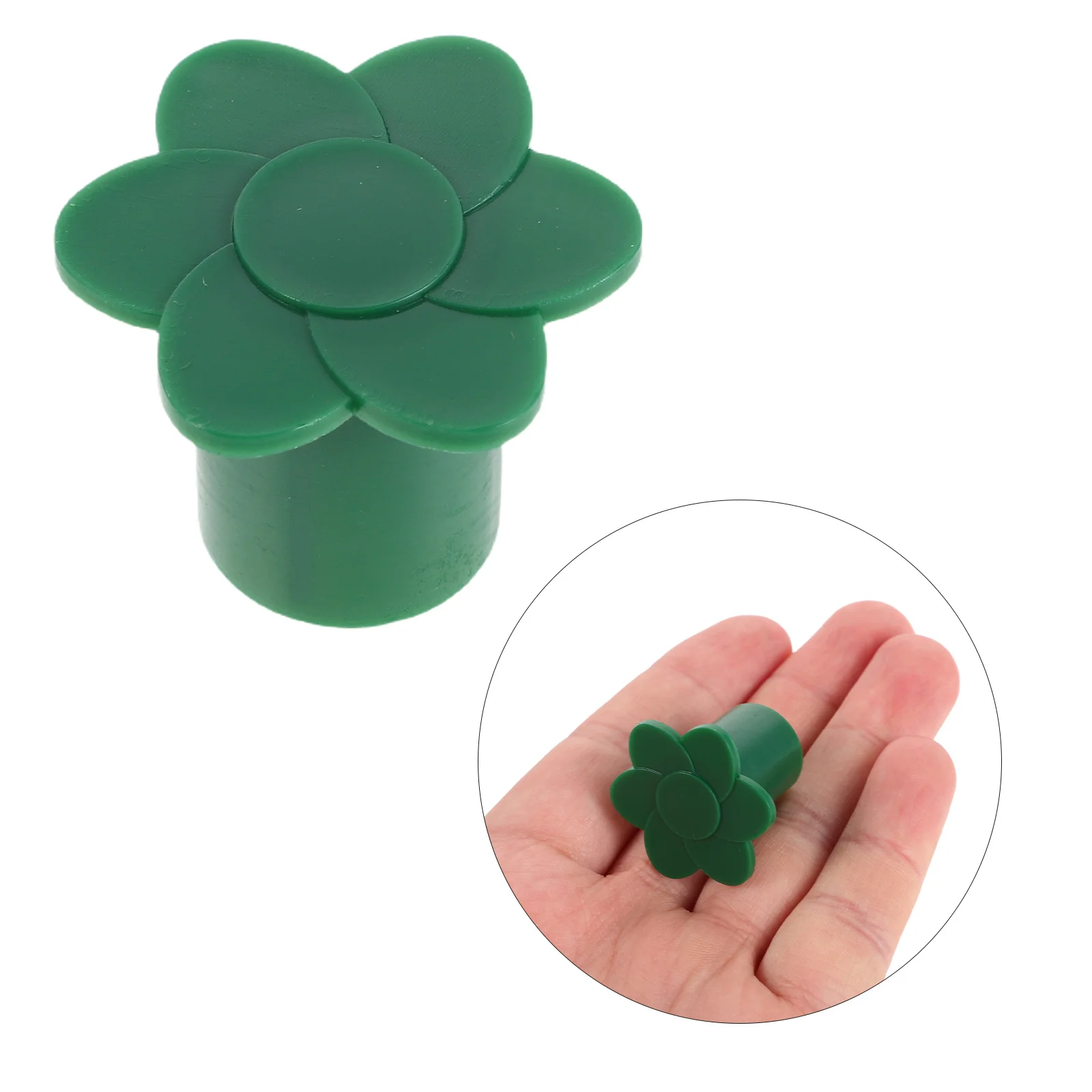 

12Pcs Bamboo Pole Protective Caps Plastic Cane Covers Enhance Garden Safety Durability Outdoor Decorative Fencing