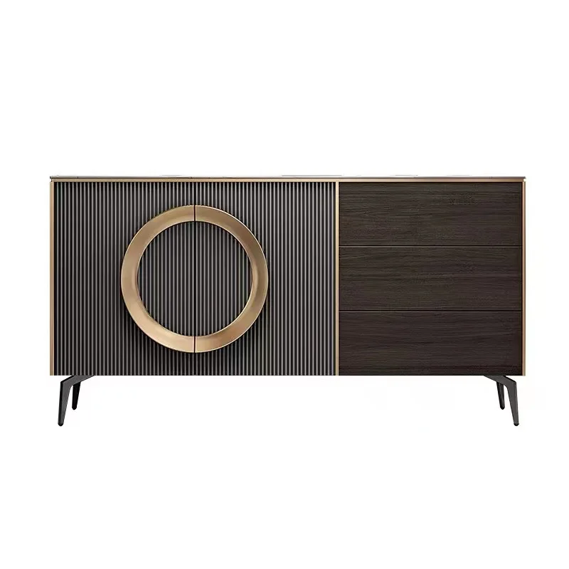 

Light luxury modern simple living room entrance locker entry decorative partition cabinet