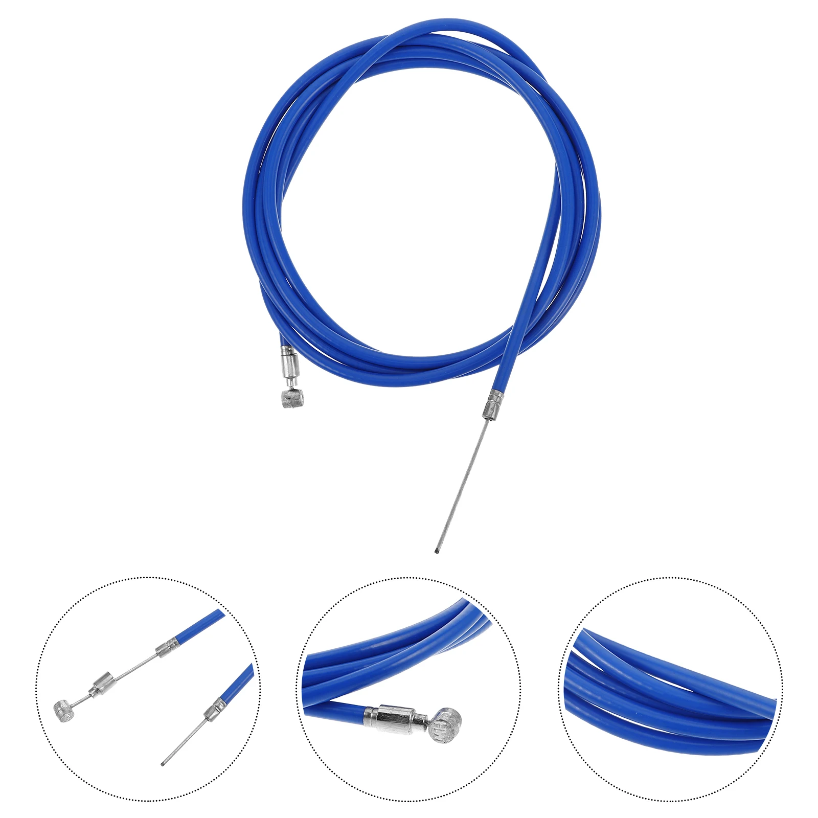 

Upgraded Electric Scooter Cable Replacement Blue Brake Line For Scooters Bikes Enhanced Braking Performance Lightweight Durable
