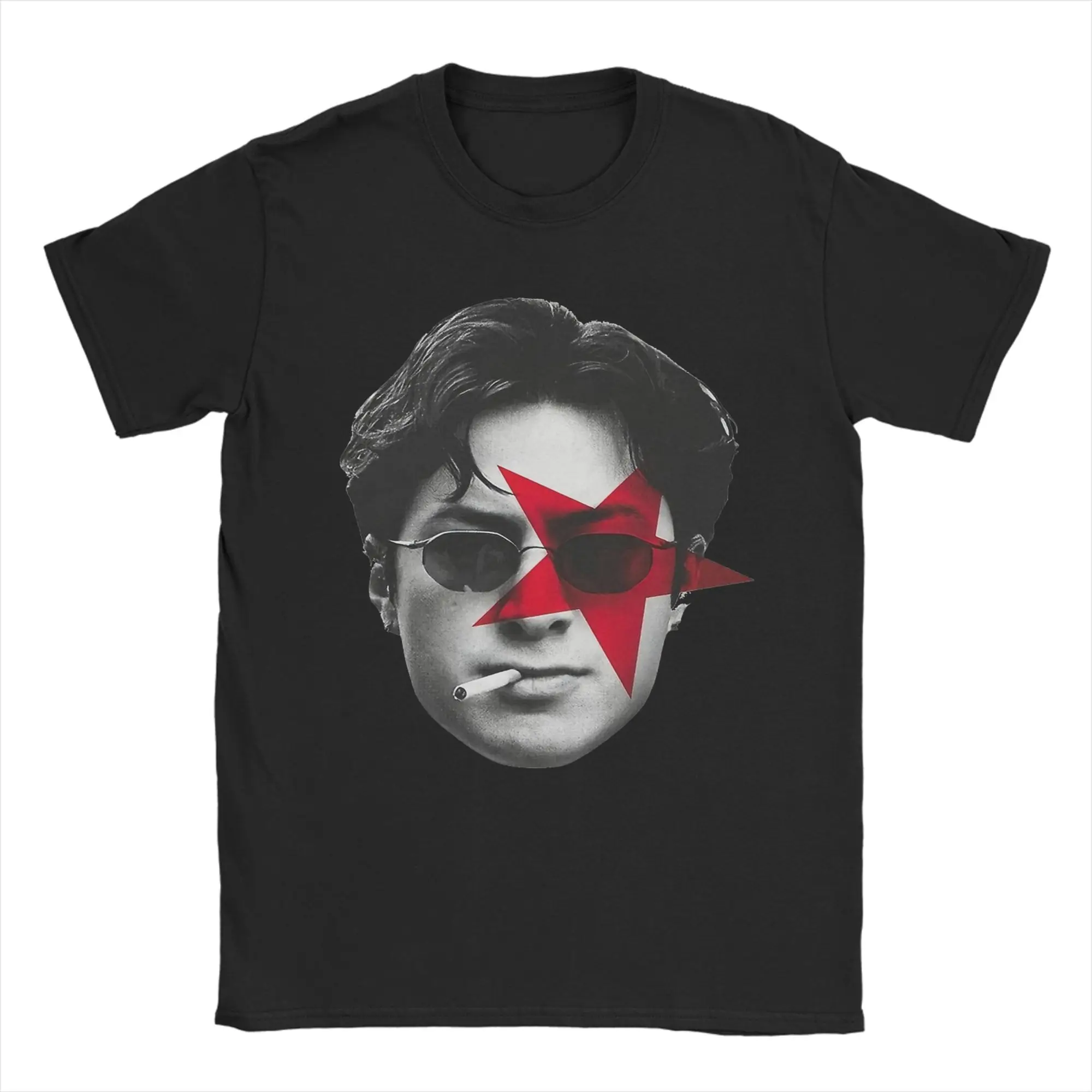 Camisetas para hombre Hudson Williams Smoking Big Head, camisetas divertidas de algodón, camisetas de manga corta, ropa con cuello redondo, talla grande