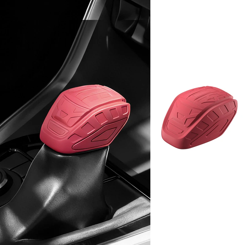 

Silicone Gear Shift Knob Cover For TOYOTA RAV4 20-25 Camry 24-26 Highlander 22-26 & Suzuki Across 20-24 Non-slip Protective