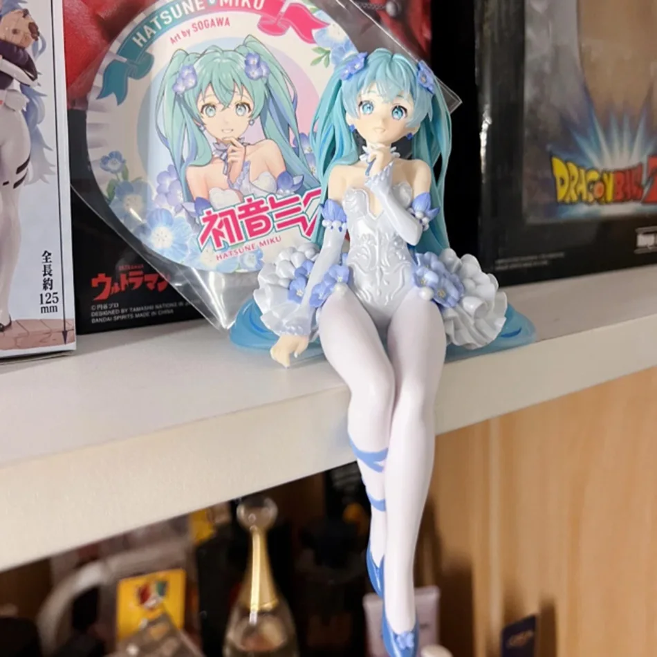 In Stock Hatsune Miku Desktop Cute Action Figure 15cm Flower Fairy Ver. Anime Figurine Kawaii Girl Model Toys Birthday Gifts view 2