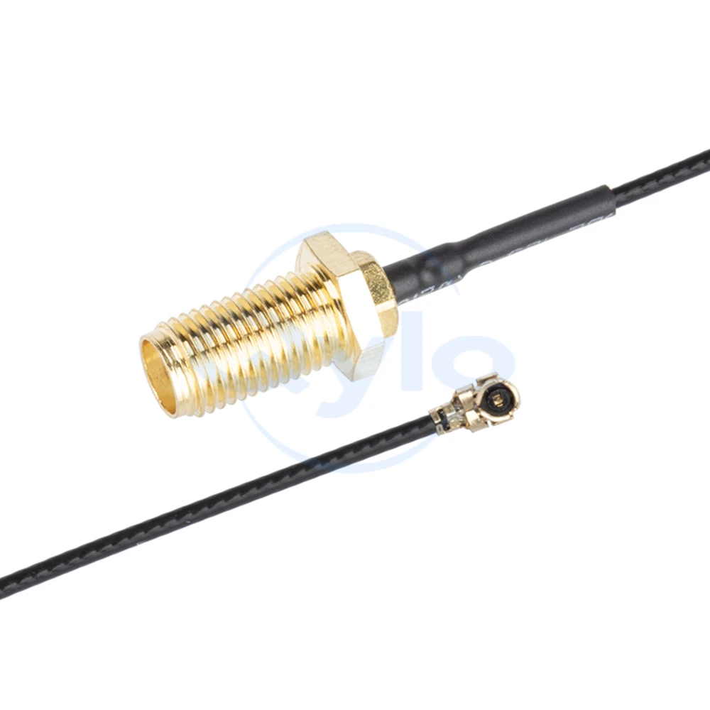 IPX to SMA Adapter Cable WIFI/GSM/3G/4G Male/Female External Threaded Internal Bore Pin RF Adapter Cable (1 pcs)
