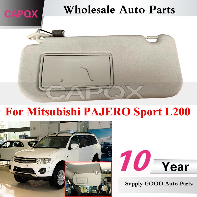 

CAPQX внутренний солнцезащитный козырек для Mitsubishi PAJERO Sport L200, солнцезащитный козырек, передний солнцезащитный козырек