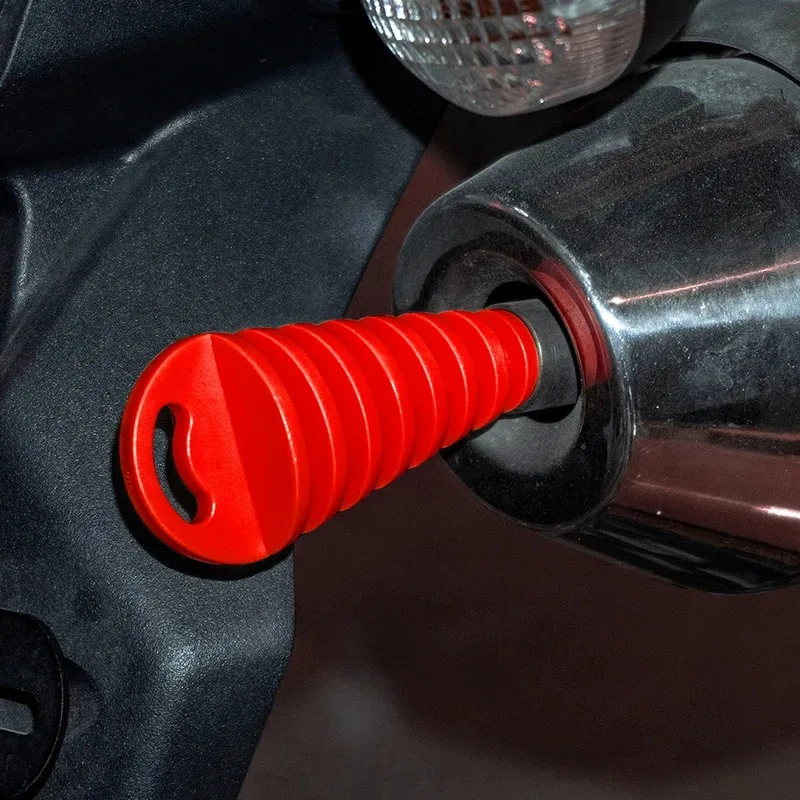 Tubo de escape universal para motocicleta, tapón de purga de aire de PVC para KTM, XCW, XCFW, EXC, EXCW, SX, Honda, Yamaha, Kawasaki, Suzuki