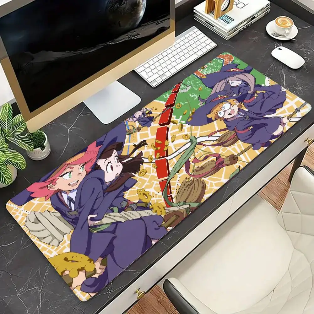 Little Witch Academia Mousepad Non-slip Suitable For Office Computers Laptops E-sports Game Desk Mats XXL Keyboard