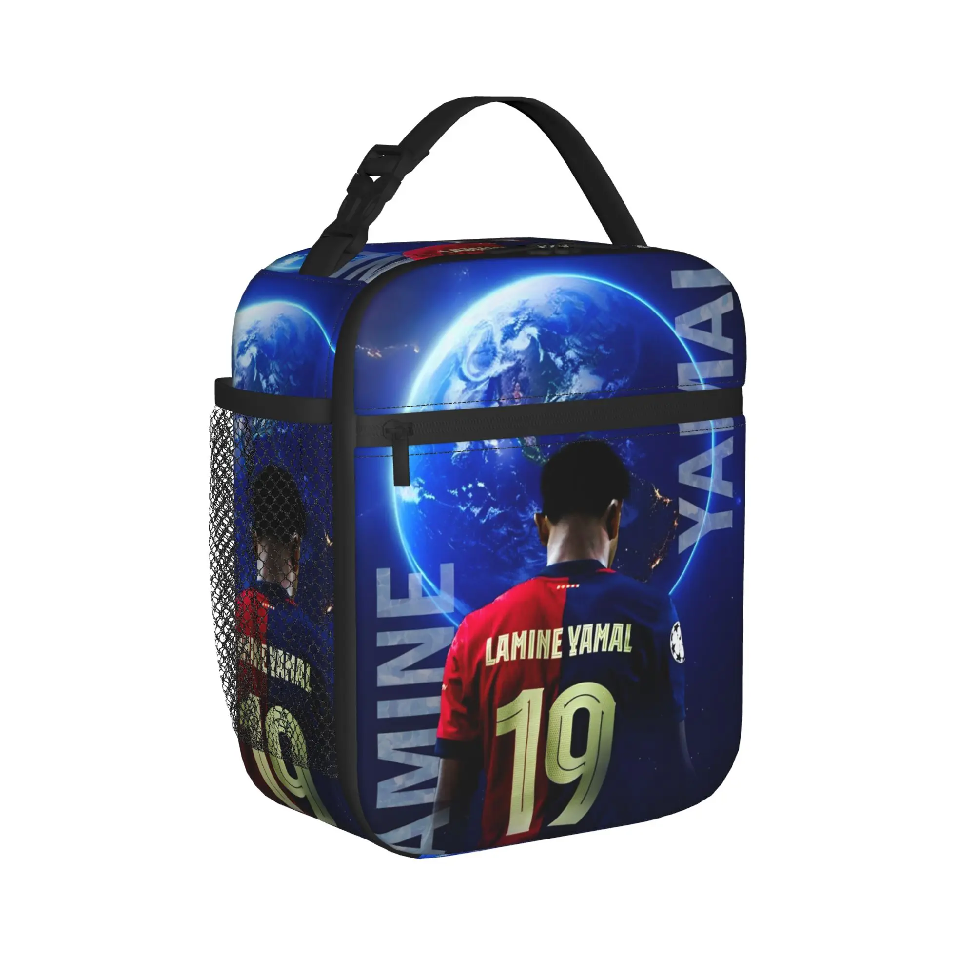Number 19 Lamine Y-Yamal Insulated Lunch Bag Cooler Bag Reusable,Lunch Container Leakproof Tote Lunch Box Food Storage Bags