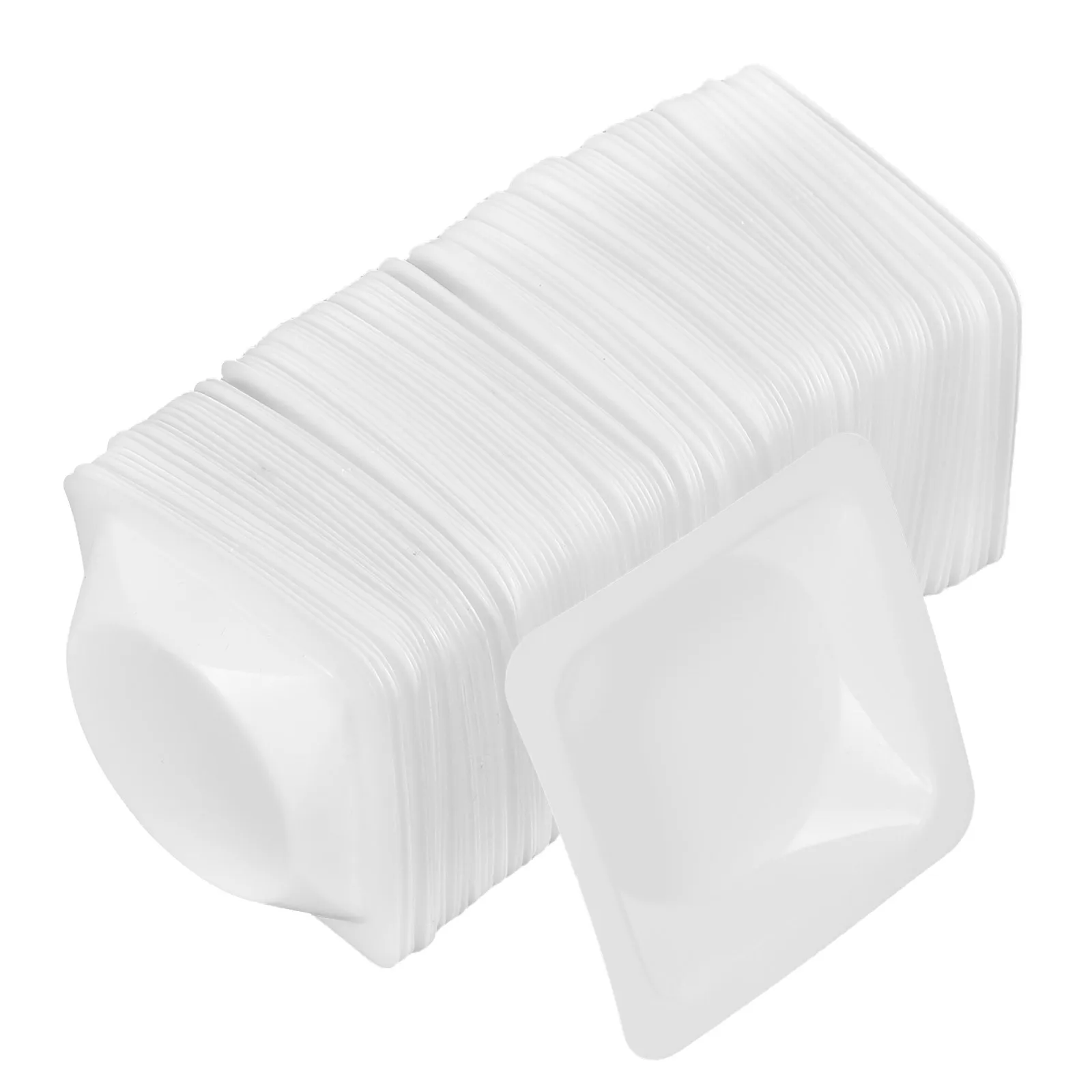 

100pcs Weighing Boats Lab Weighing Dishes Precision Measurement Portable Lightweight Durable Plastic Tray Balance Small Lab