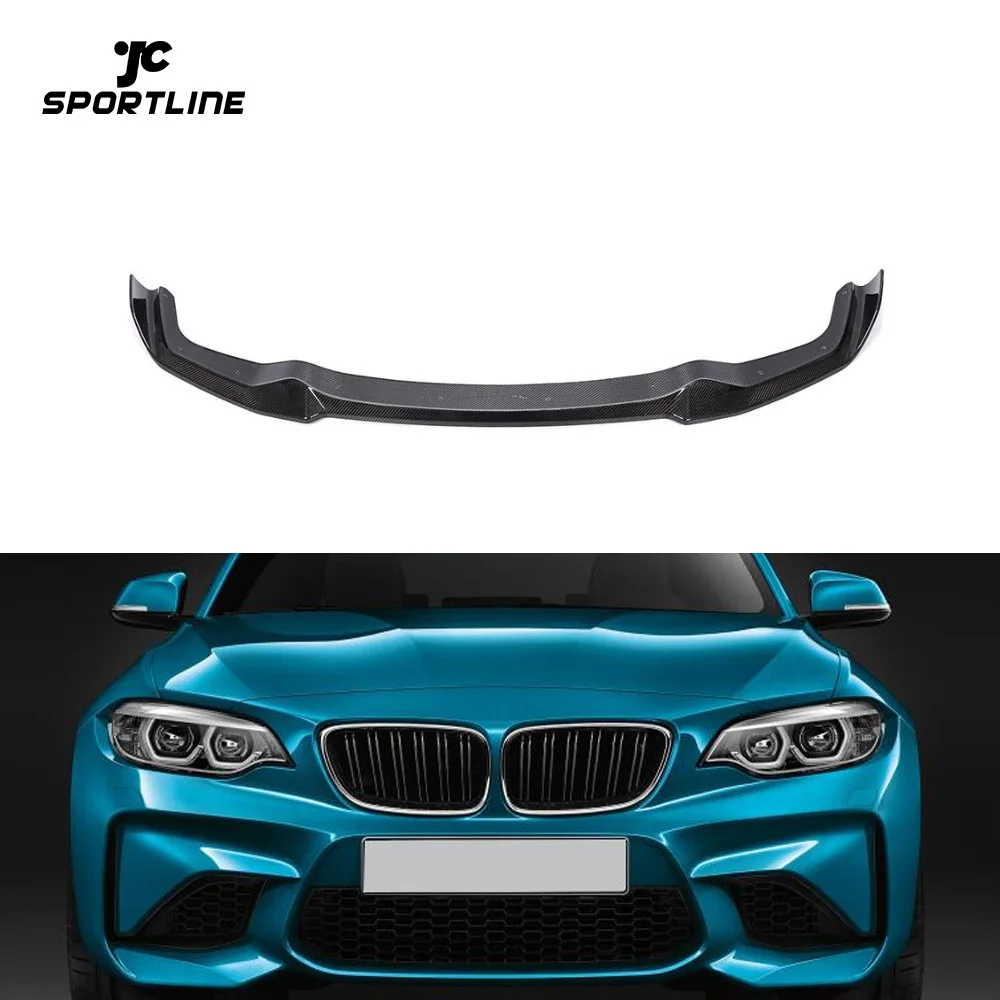 

Спойлер переднего бампера из карбона JC Sportline для BMW F87 M2 Coupe 2-дверный 2016-2018