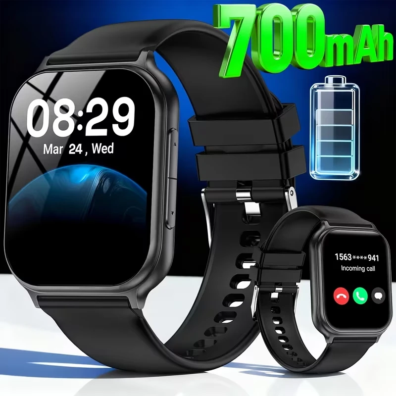 2026 latest men's and women's smartwatches, Bluetooth calling, heart rate monitoring function, language assistant,women's health