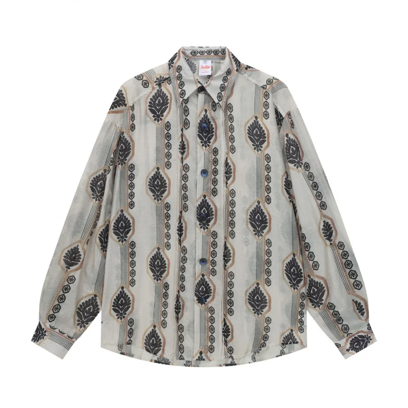 

WESTSHAN Высокое качество, размер ЕС, США, роскошная уличная одежда, мужская модная рубашка свободного покроя с длинными рукавами на пуговицах