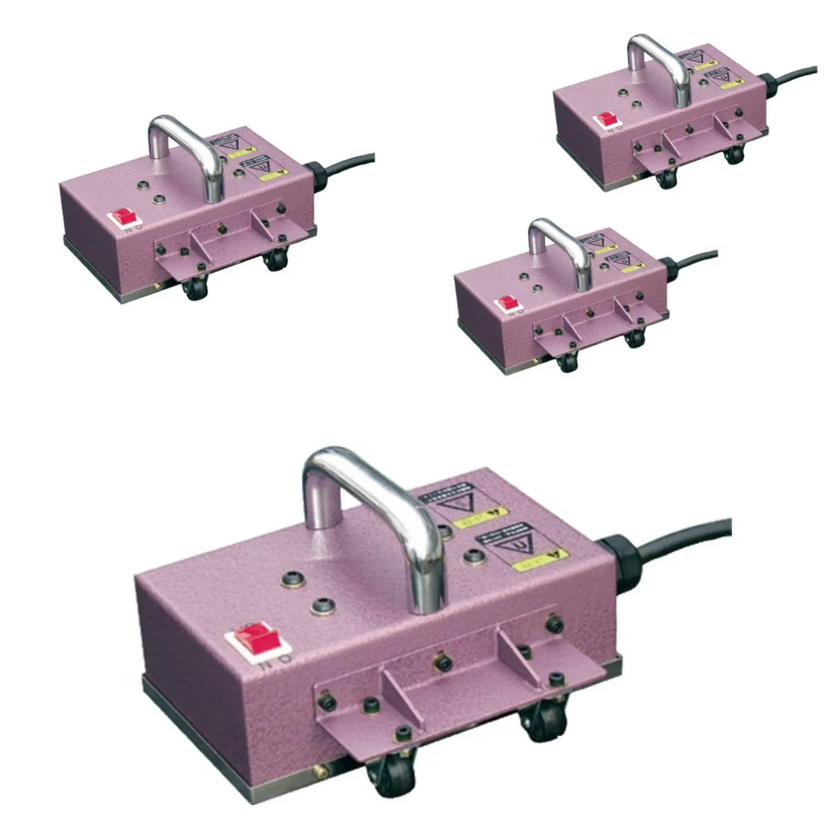 Powerful KANETEC Mobile Demagnetizer with Pulley, Demagnetizer KMDM-20