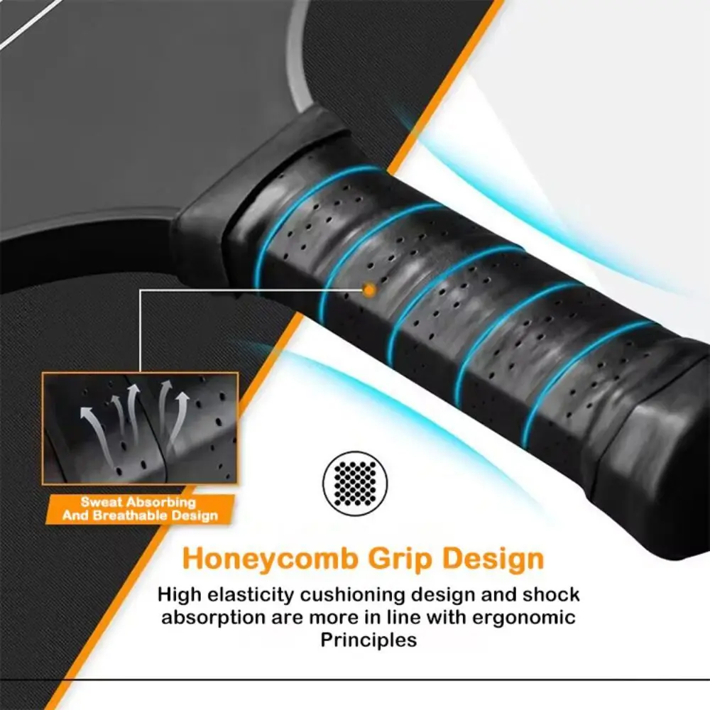 عالية الجودة T700 Pickleball المجاذيف متجمد سطح خفيفة الوزن مضارب كرة المخلل مريحة ألياف الكربون مخلل الكرة مجداف #3