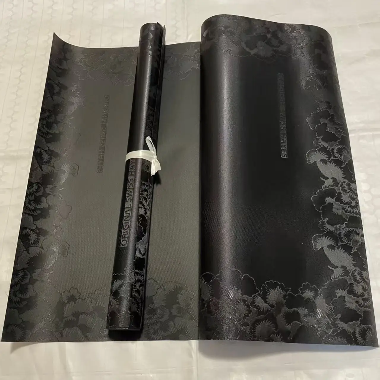 

Африканский головной убор SEGO высокого качества Gele Ipele, черный нигерийский шарф-тюрбан с запахом, 2 шт. в упаковке