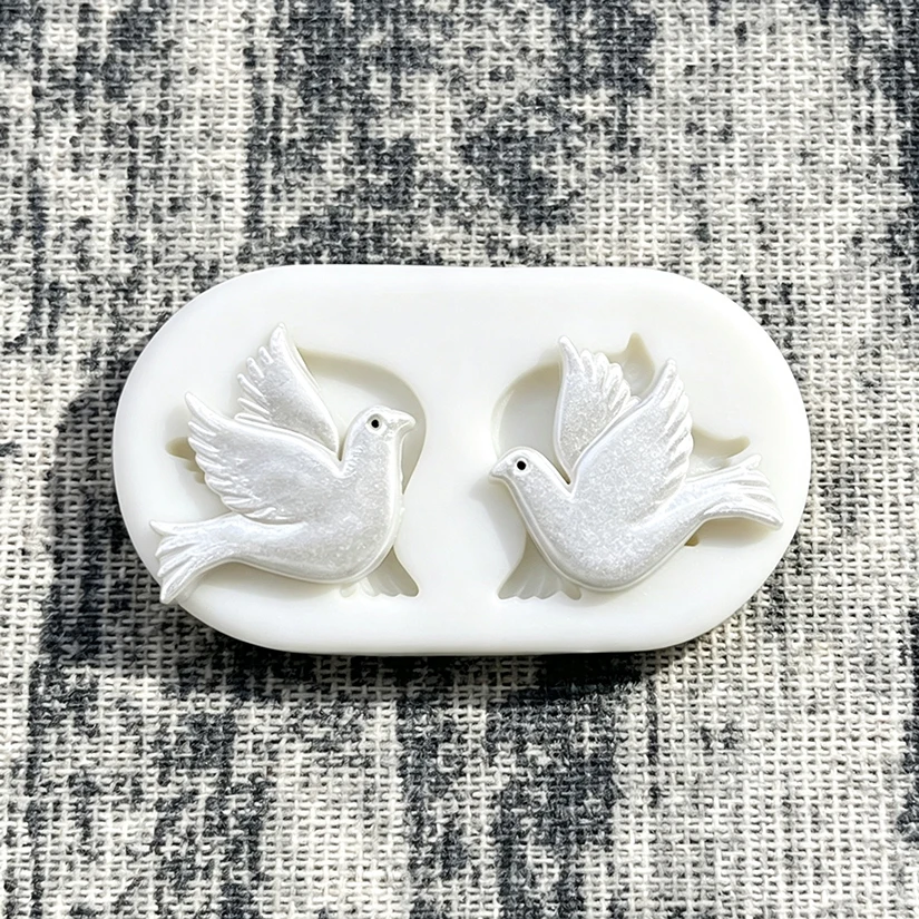 Dove Silicone Mold Fondant Chocolate Sugarcraft Mold Cake Decorating Tools Baking Accessories