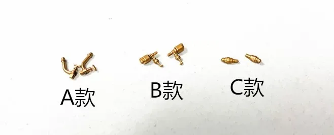 

1:87 Steam train model accessories boiler top valve whistle simulation model