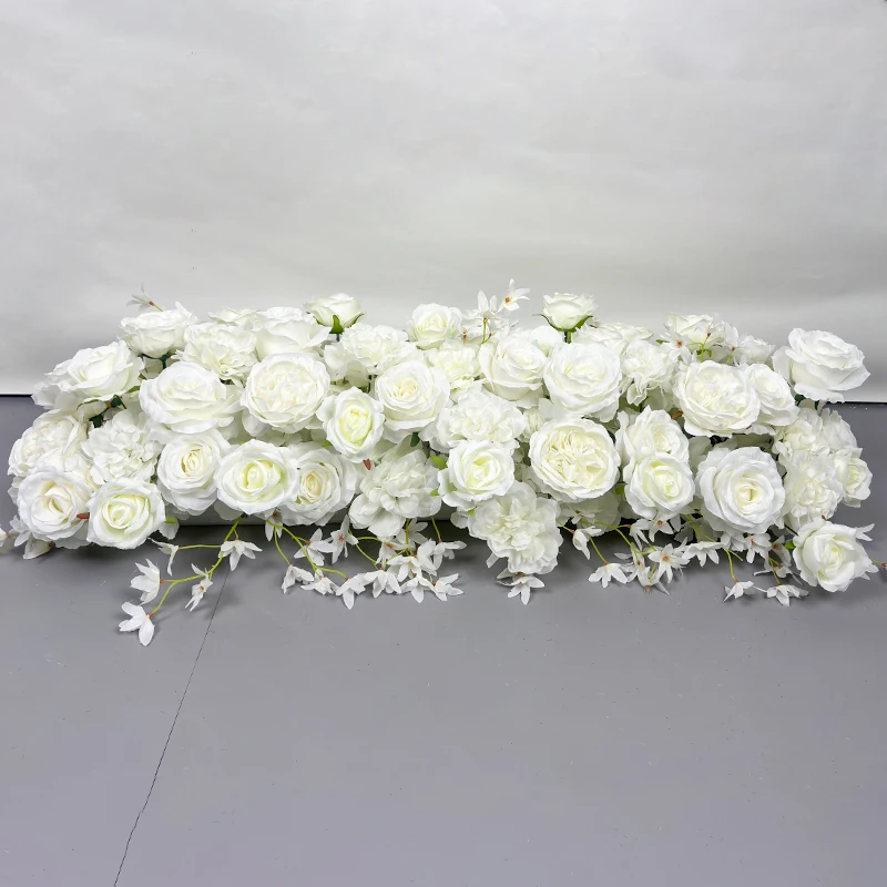 

1pc Artificial Rose Hydrangea Flower Wedding Props Photo Background Decoration Flower Wall Backdrop Garland Home Party Decor