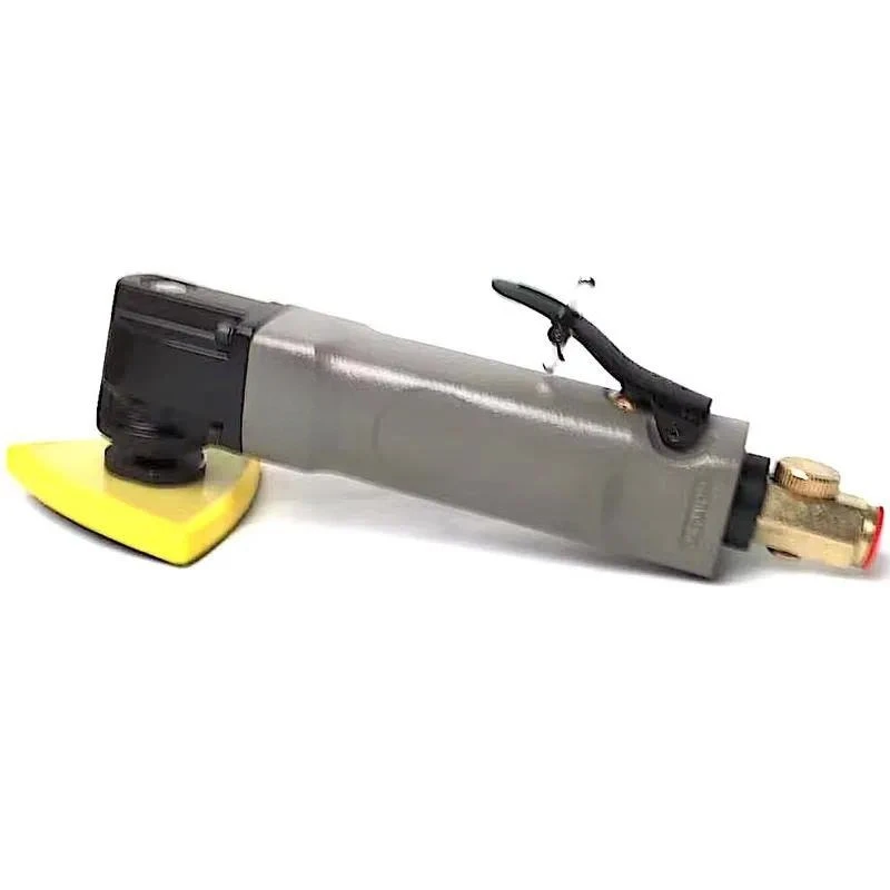 TY74320 Pneumatic Detail Corner Sander 80x80mm Triangle Sanding Tool Compact Durable for Industrial Use 20000 OPM