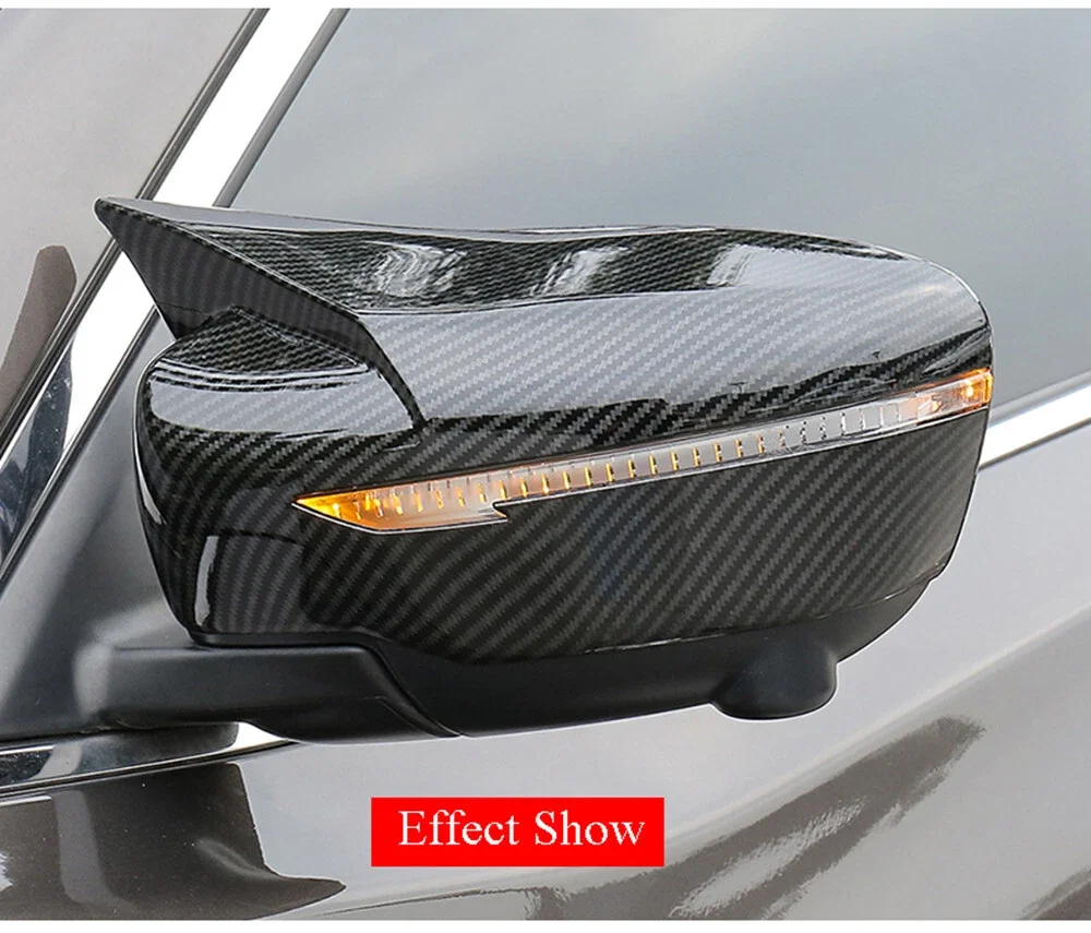 

Rearview Side Mirror Cover Wing Cap Exterior Door Rear View Trim For Nissan Qashqai X-Trail Murano Rogue Pathfinder 2015-2019