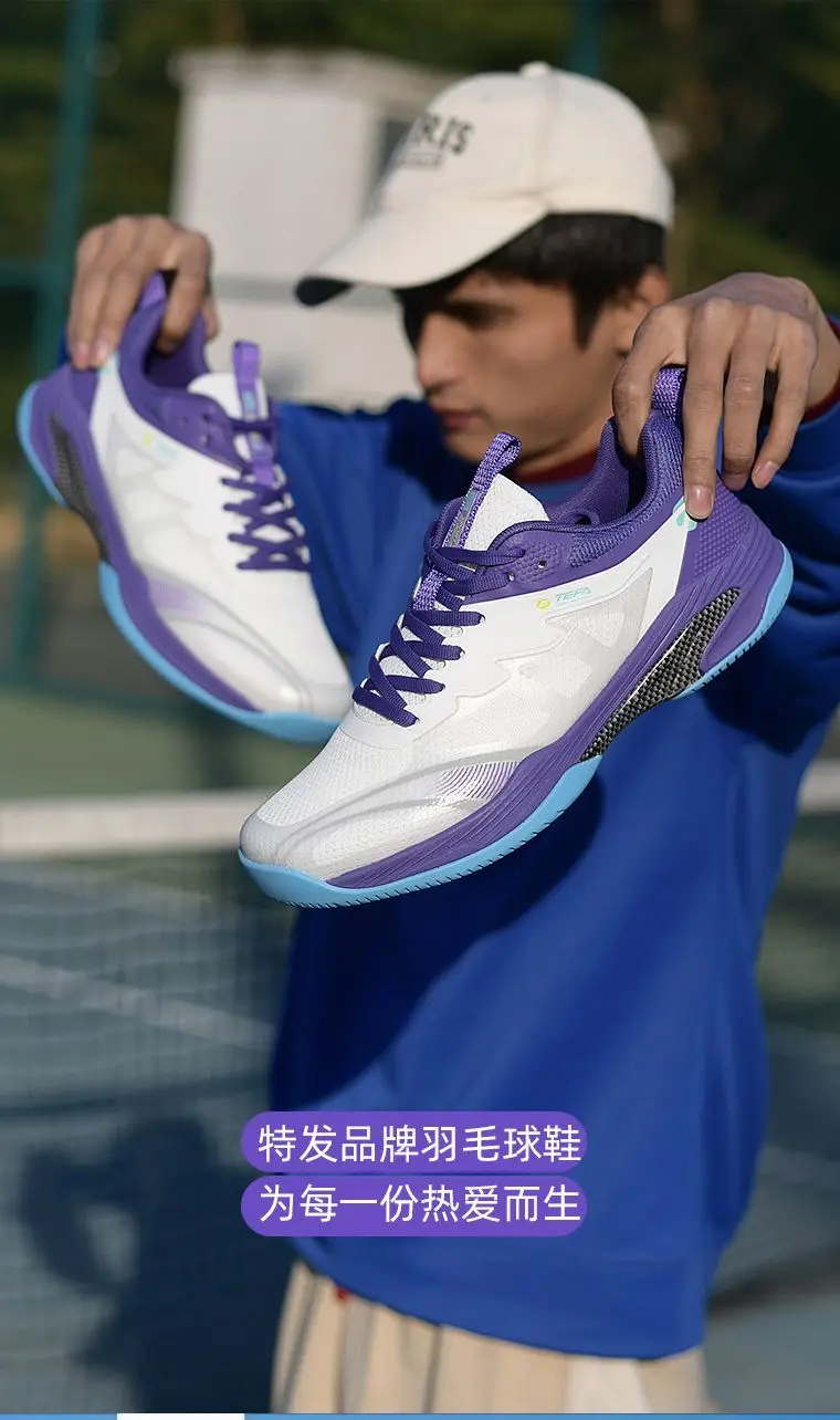

Professional men's badminton shoes men's non-slip indoor fitness shoes quality court shoes men's luxury brand table tennis shoes