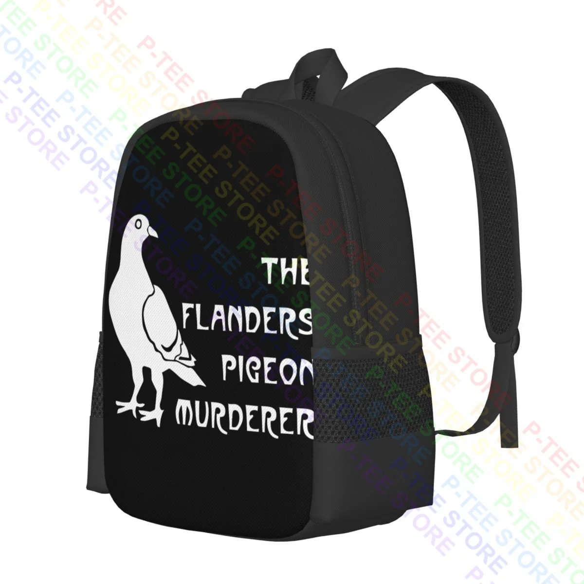 The Flanders Pigeon Murderer. Blackadder Speckled JimBackpack Large Capacity Portable Eco Friendly