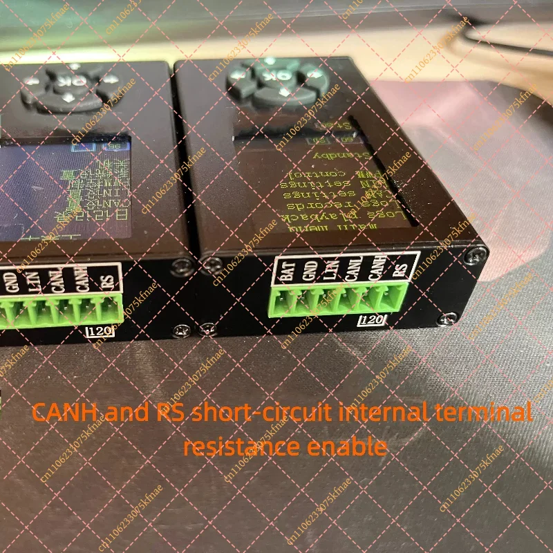 CAN FD / CAN / LIN Data Logger | Offline Operation with LCD Display & PWM Capture/Output