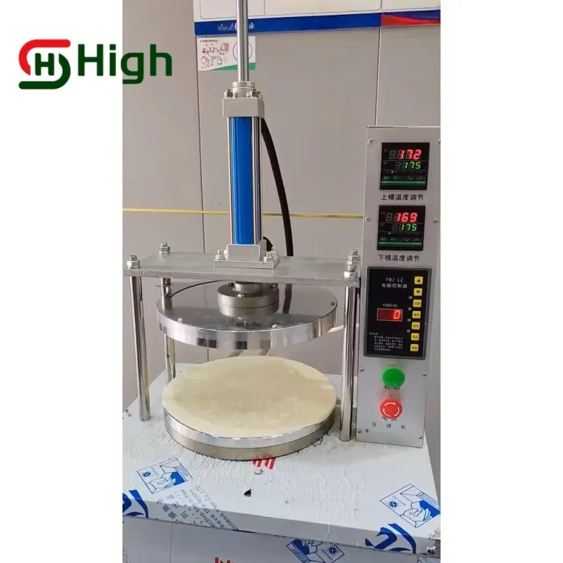 Flat Pancake Tortilla Maker Roast Duck Bread Baker Hydraulic Dough Press