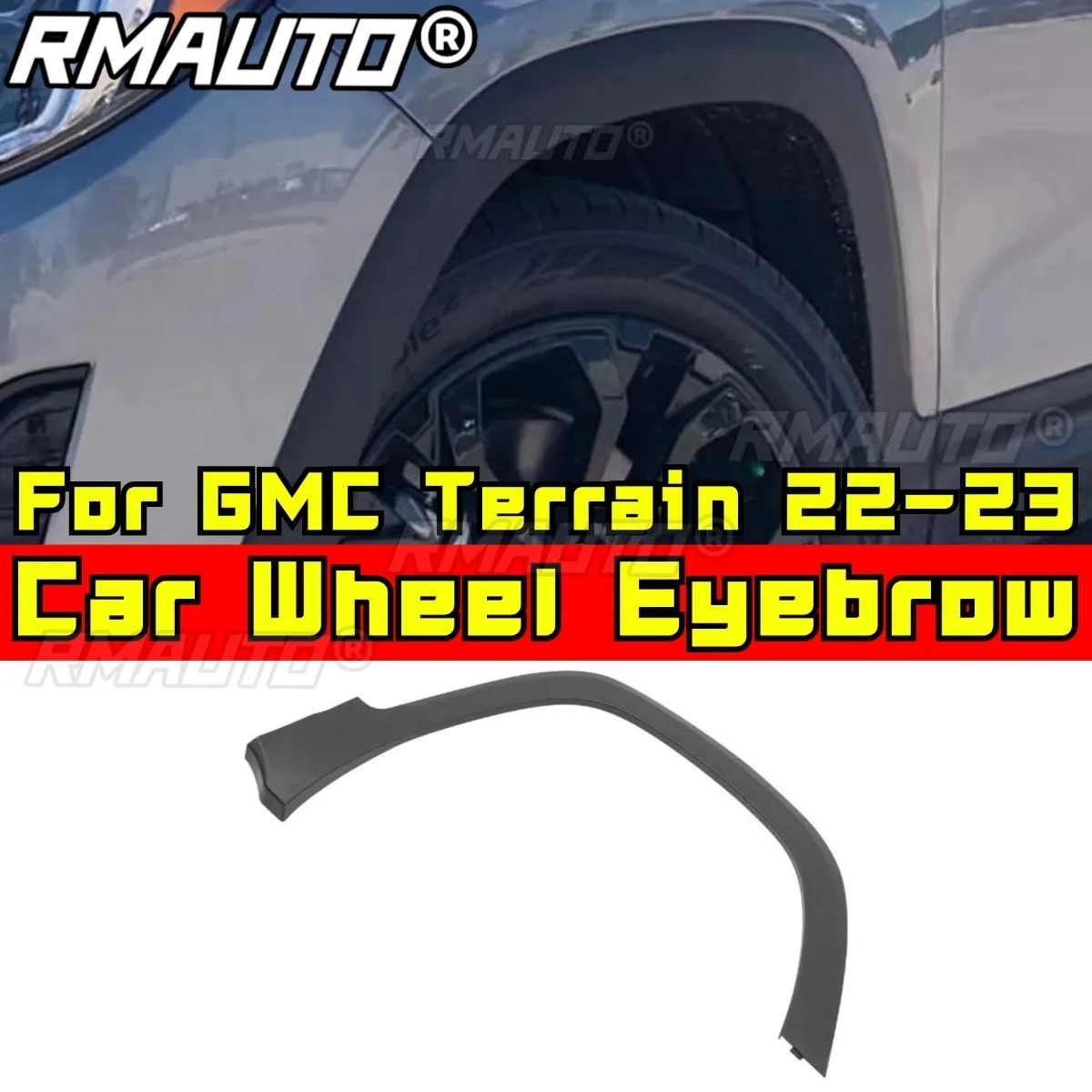 

Пара накладок на колеса автомобиля, раструбная арка для GMC Terrain Fender 2018-2023, накладки на крыло для бровей, комплект кузова