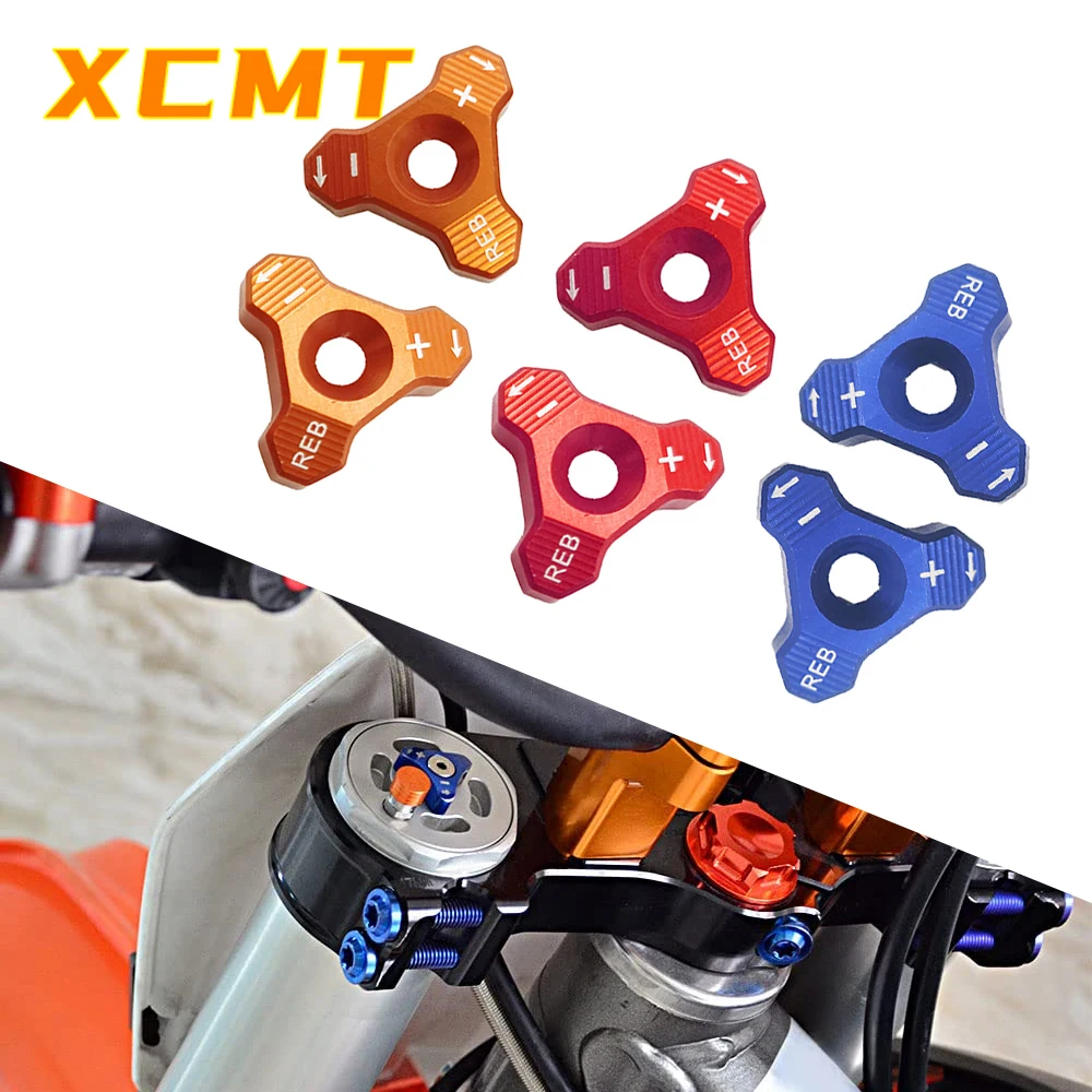 48mm Front Shock Absorber Knob Adjuster For KTM 1050 1090 1190 EXC ECXF SX SXF XC XCW XCF XCWF Adventure Husaberg Husqvarna BETA