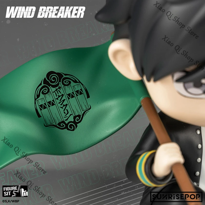 WIND BREAKER Anime ambitus Sakura Haruka Q version Garage Kit acrylic Scene ornaments Collector's Edition Birthday gift