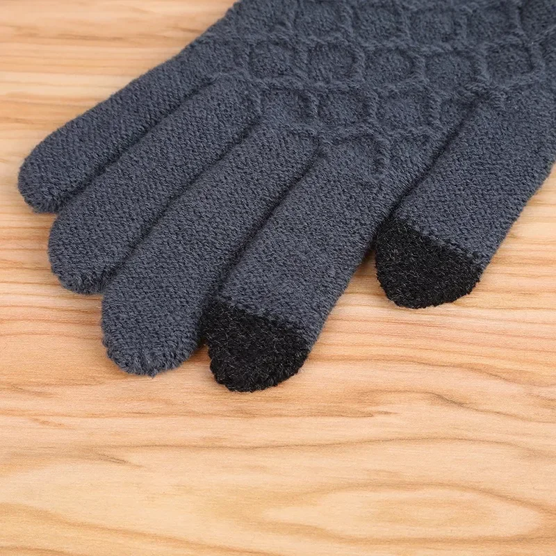 Gants d'équitation en plein air UNIS issants pour hommes, version automne et hiver, écran tactile, accessoires en laine et velours, cadeaux