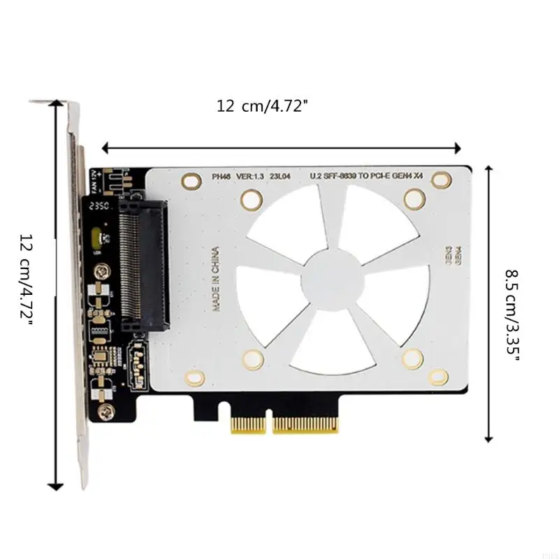 P9FA Seamless Integration SFF-8639 a PCIe Adaptador NVME SSD Expansion Card