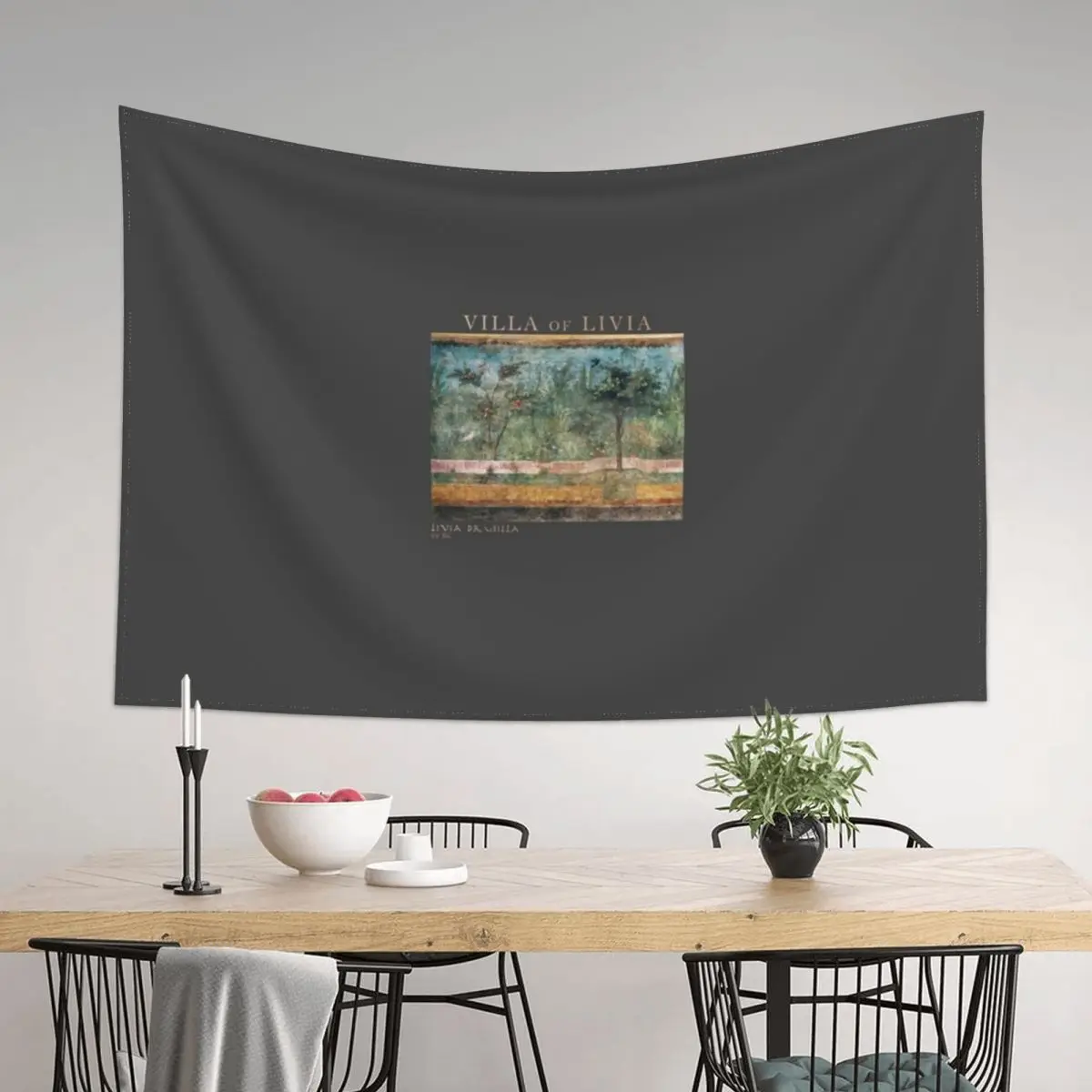 

Villa of Livia Tapestry Funny Room Aesthetic Decor Decoration Pictures Room Wall Tapestry