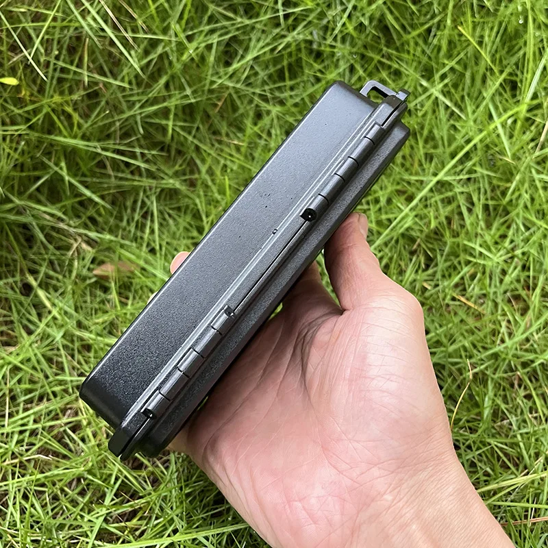 أداة الأجهزة مقاومة للماء ومضادة للسقوط صندوق تخزين EDC محمول من البلاستيك المقاوم للصدمات صندوق أدوات كابل بيانات سماعة الرأس