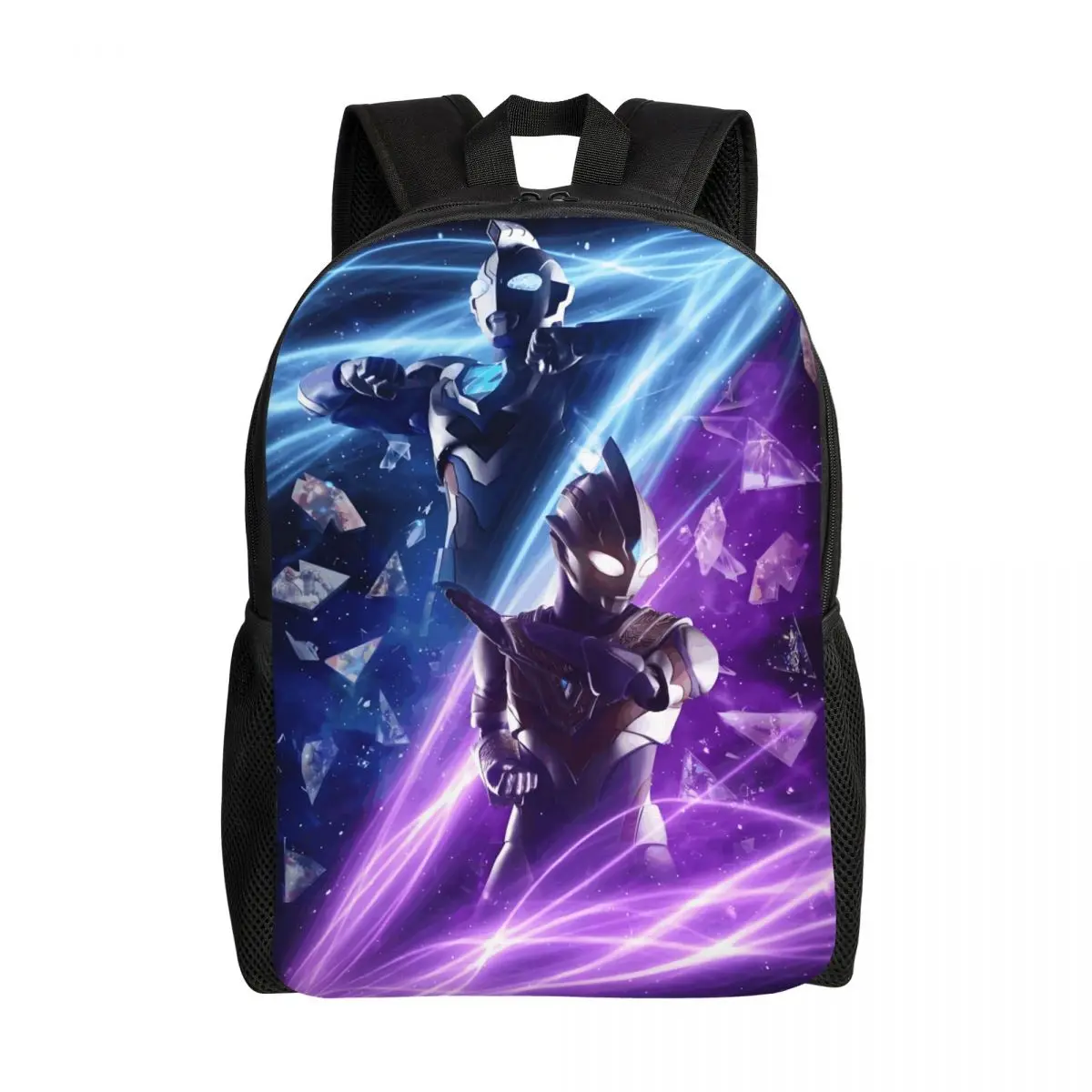 3D-Druck U-Ultramanes Monster-Rucksack für Mädchen und Jungen, Manga-Schule, College, Reisetaschen, Herren- und Damen-Büchertasche, passend für 15-Zoll-Laptops