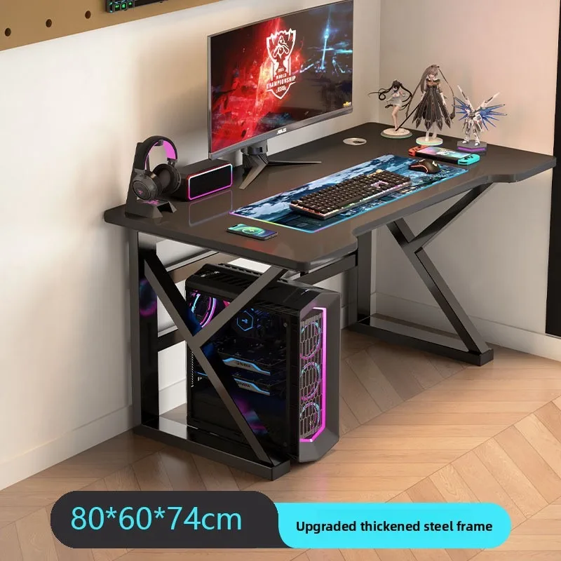 Manufacturer Gaming Computer Desk Office Furniture Ergonomic Esports Gaming Desk Thick Desktop Home Office Table PC Setup Direct