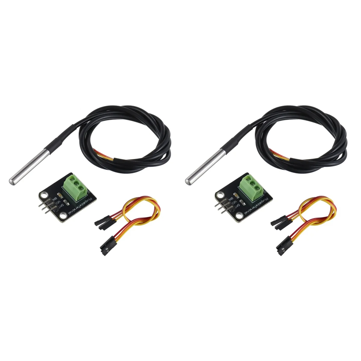 A56XQ BOJACK DS18B20 อุณหภูมิเซนเซอร์โมดูลชุดกันน้ําสแตนเลส Probe สําหรับ Raspberry Pi