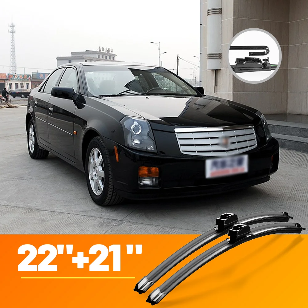 

For Cadillac Porsche Toyota Jeep Nissan Honda Dodge Jaguar Front Windshield Wiper 22"+21" Blades Windscreen Window Accessories