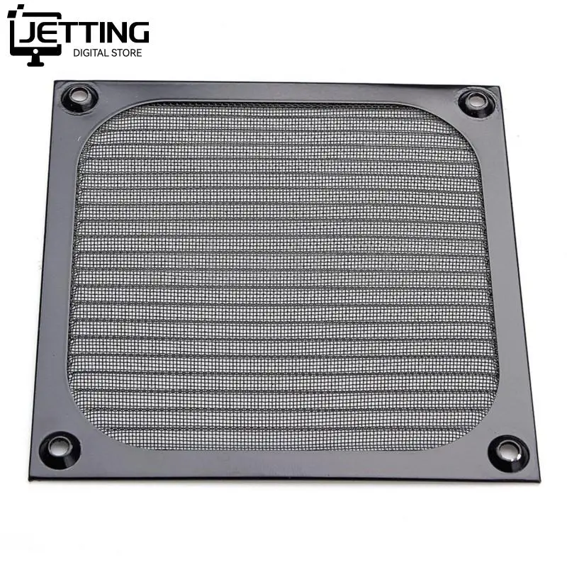 120mm PC Computer Fan Kühlung Staubdicht Staub Filter Fall Aluminium Grill Schutz