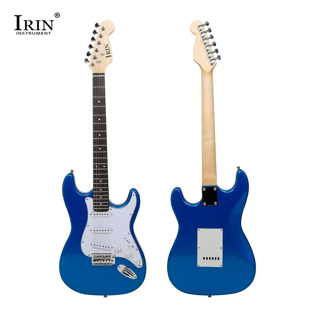 IRIN 39 Inch Electric Guitar 22 Fret Basswood Panel Electric Guitarra Set with Case Amplifier Professional ST Electric Guitar