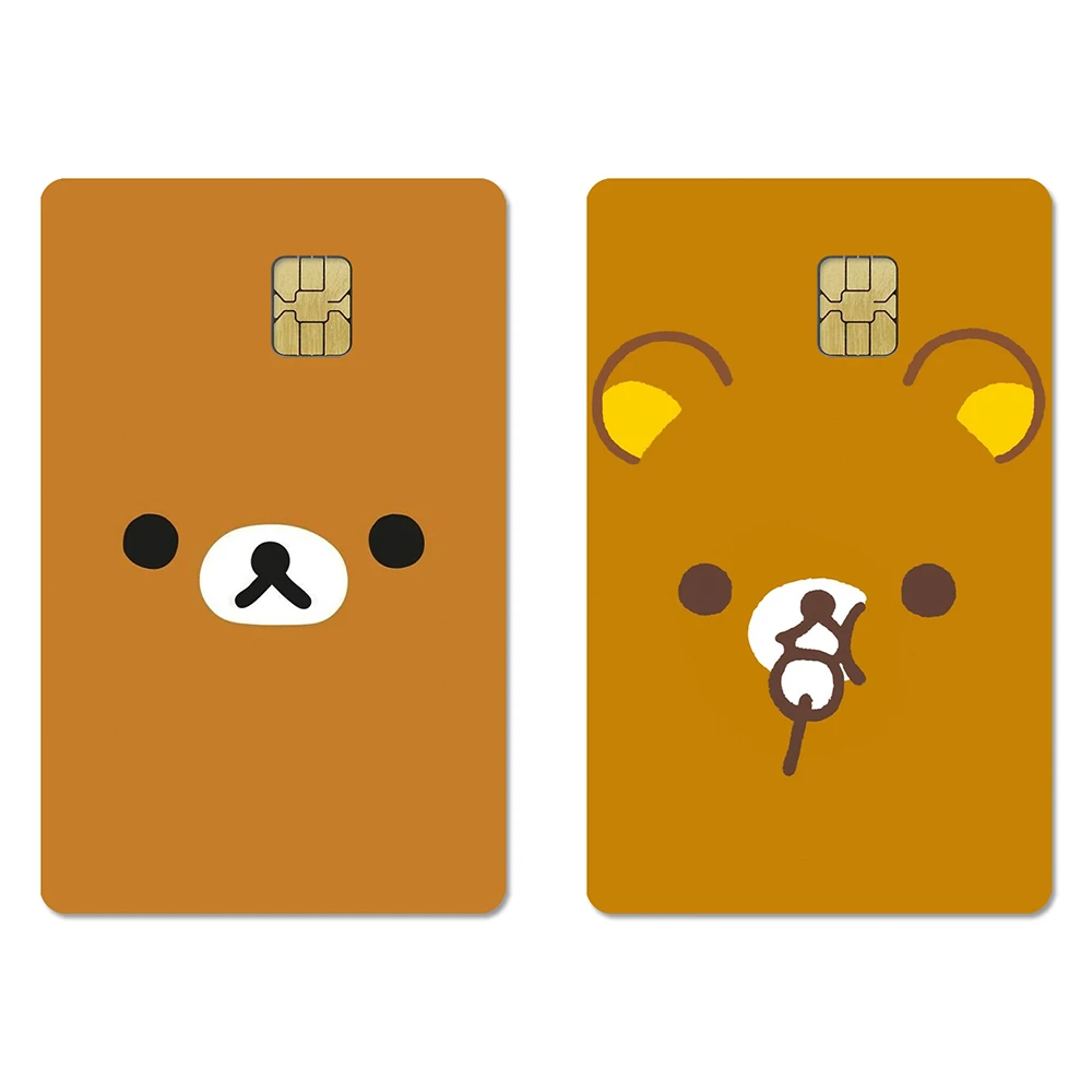 귀여운 리라쿠마 칩 카드 스티커 귀여운 만화 은행 카드 - Index Card Holder 리뷰 및 가격