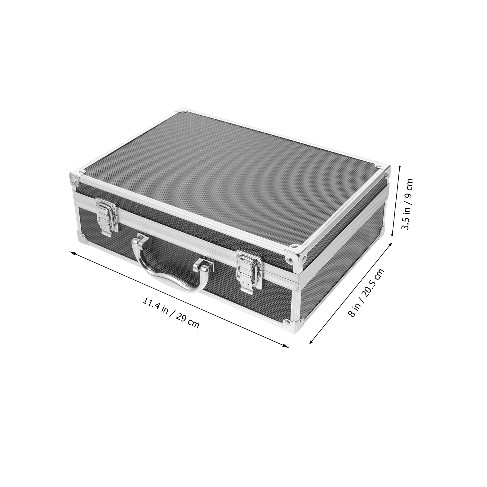 

Aluminium Alloy Storage Box 29x205x9cm Portable Toolbox Tool Organizers And Storage Organizer for Handheld Tools Travel Suitcase