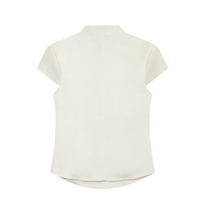 MUJER 2026 Satin-Tanktops für Damen Kurzarm Sommer Damen-Oberteile Streetwear Urlaubstop Damen Vintage-Knopfoberteil – Detail 7