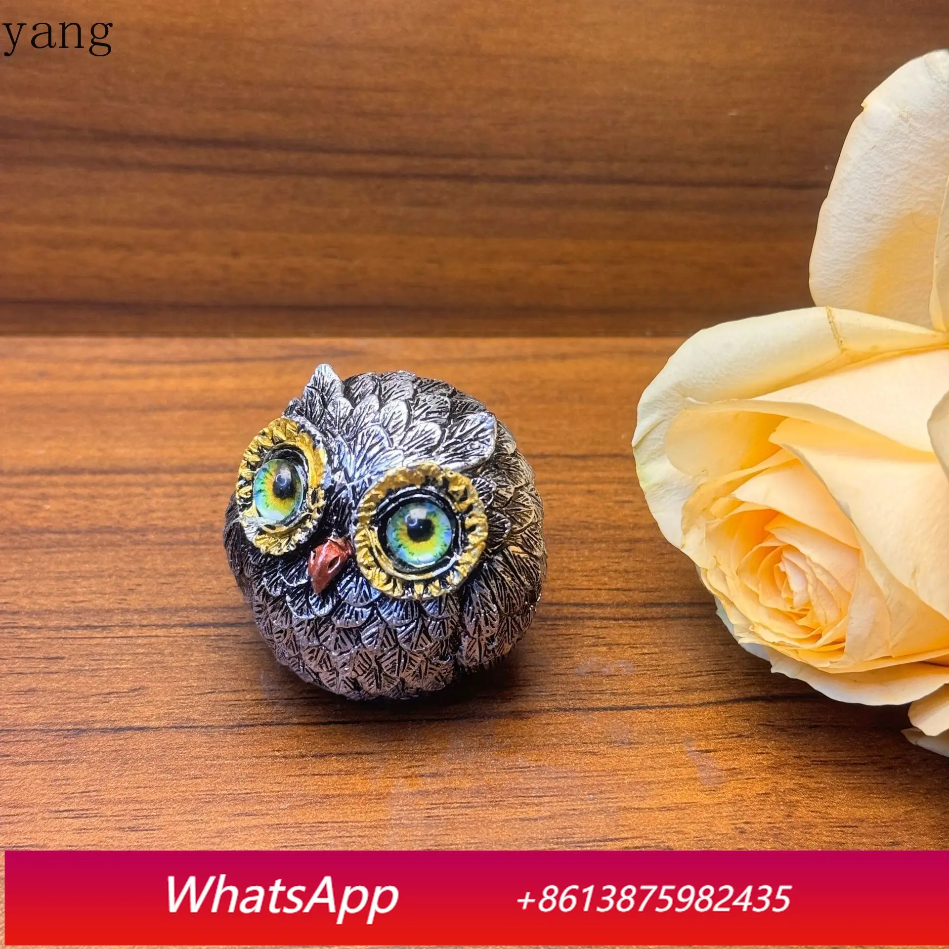 

CX owl resin handicraft tea pet ornament creative decompression desktop ornament