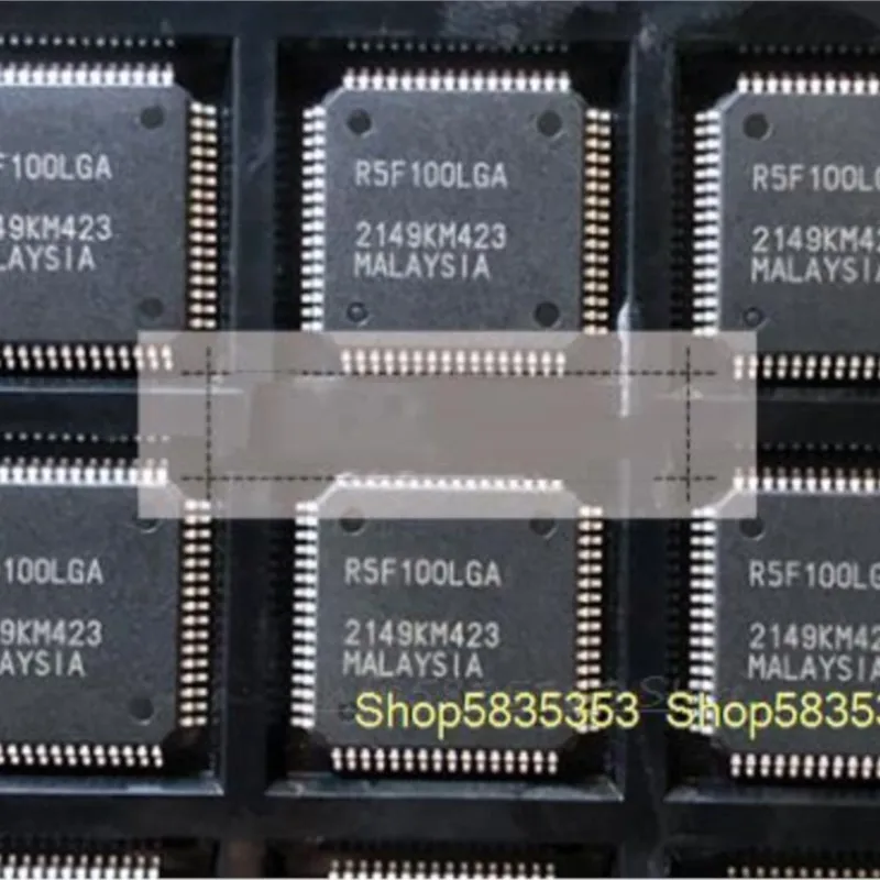 5-50pcs New R5F100LGA QFP-64 16-bit microcontroller embedded processor