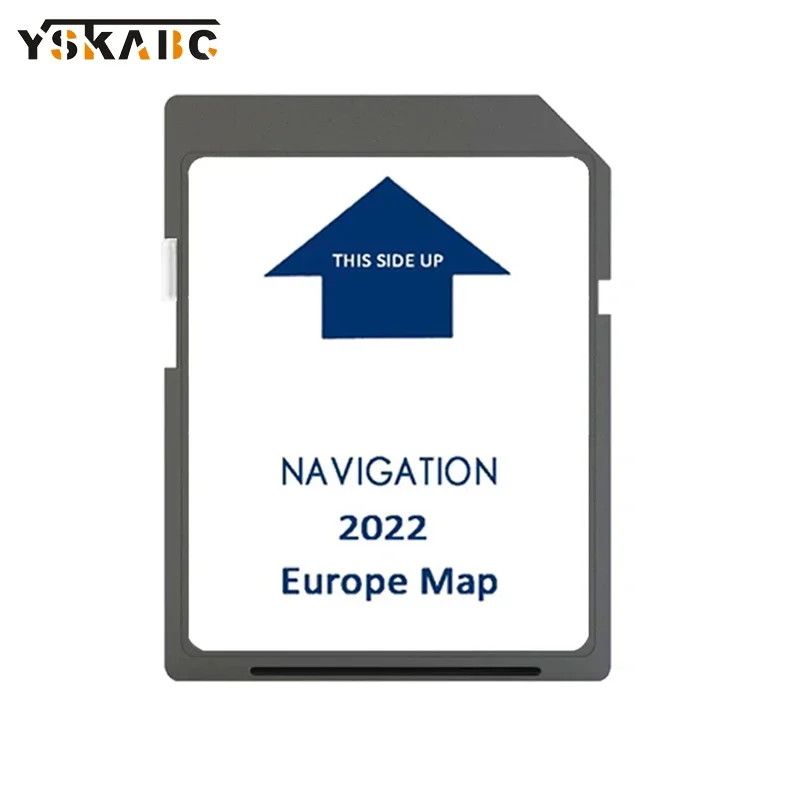 Europe Navigation SD Map GPS Software Sat NAV Card 2022 for IVECO Stralis Hi-Way Car