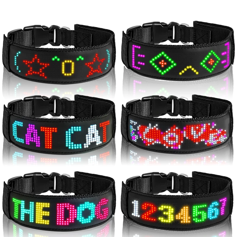 Programmable LED Dog Collar 6
