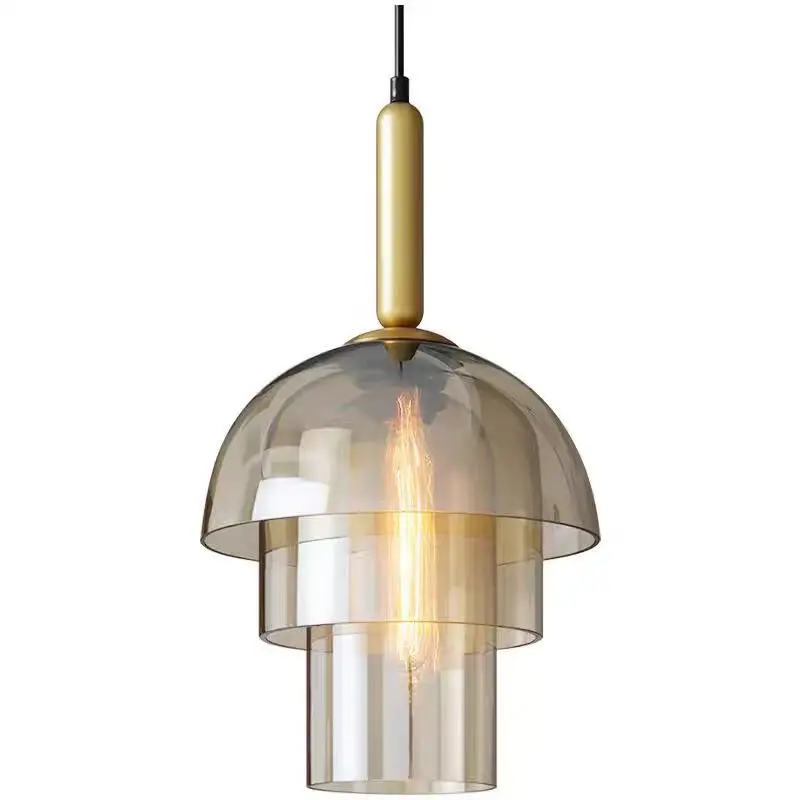 

Vintage Glass Chandeliers for Dining Room Pendant Lamp Decor Suspension Hanging Light Fixtures
