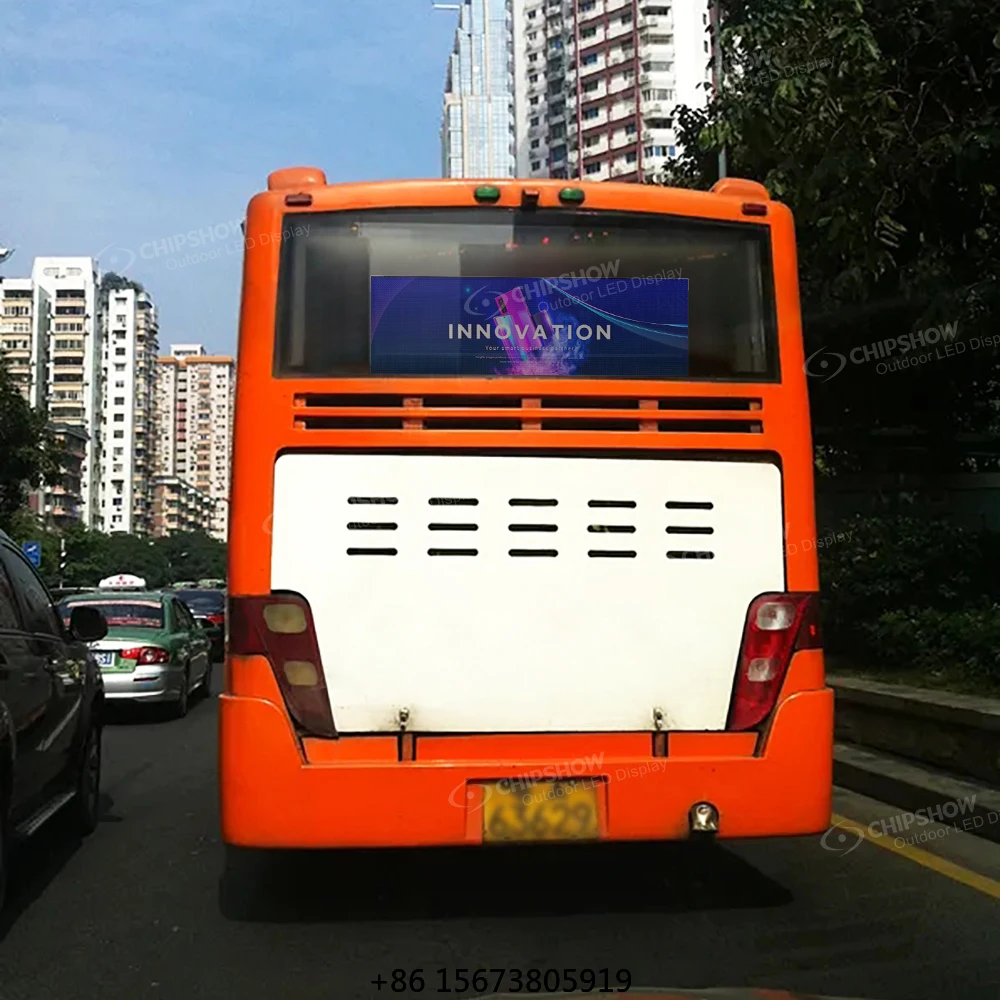 

GPS HD 4G Wifi Rear Window Advertising Screen LED Destination Display LED Screen for Bus